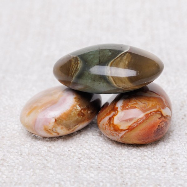 Galet Jaspe Polychrome