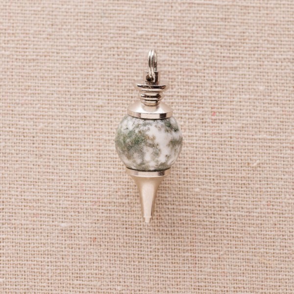 Pendule rond Agate mousse