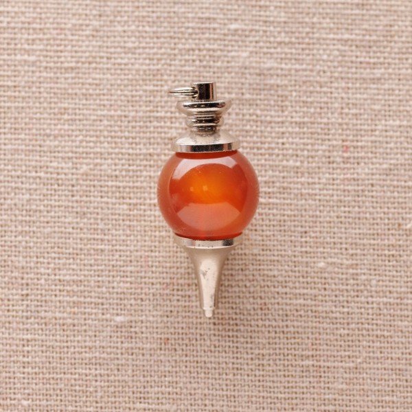 Pendule rond Cornaline