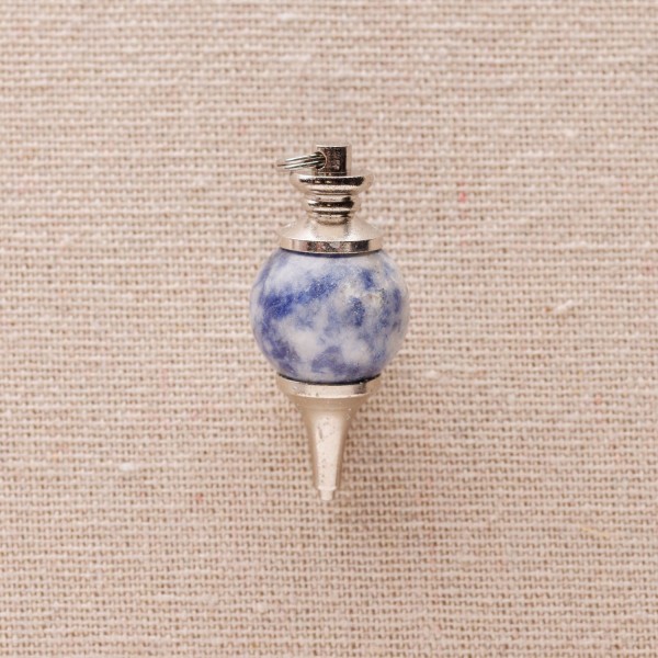 Pendule rond Sodalite