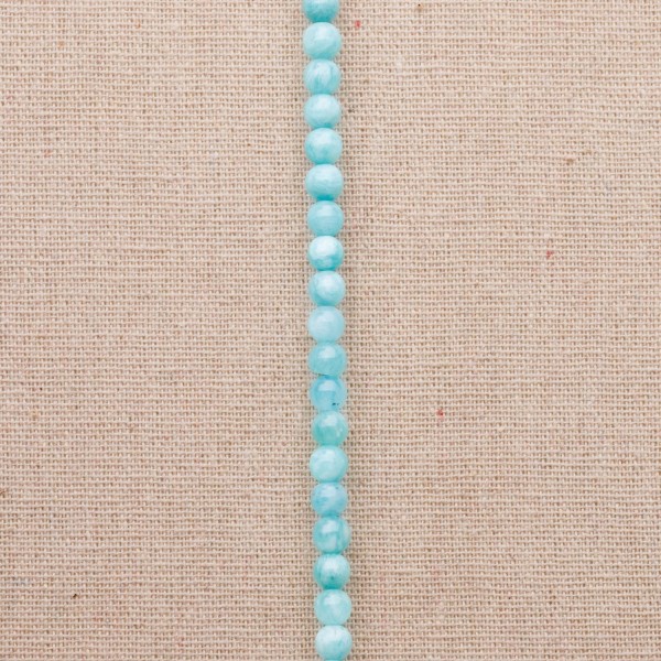 Ligne à monter Amazonite Unie