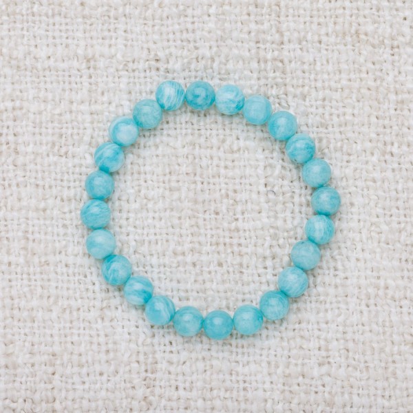 Bracelet Amazonite Unie