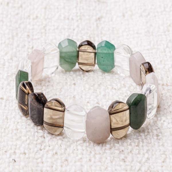 Bracelet Mix Pierres Précieuses