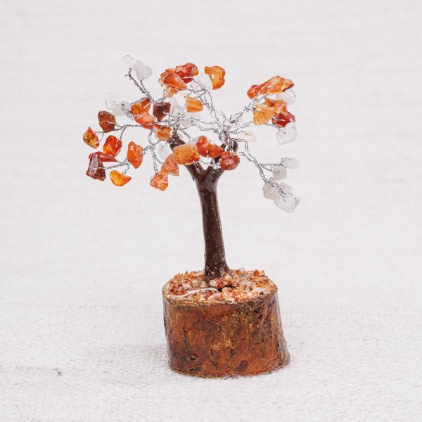 Arbre Petit Cornaline Pierre de Lune