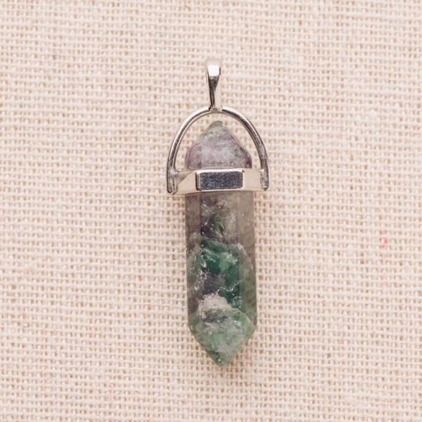 Pendentif Crayon Fluorite