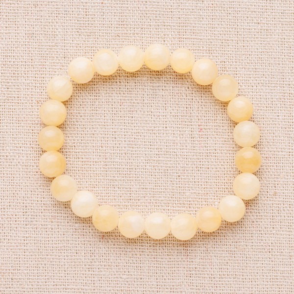 Bracelet Calcite jaune