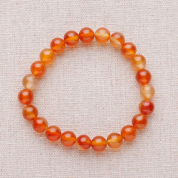Bracelet Cornaline Mixte