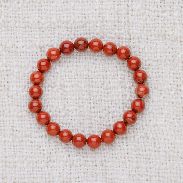 Bracelet Jaspe Rouge