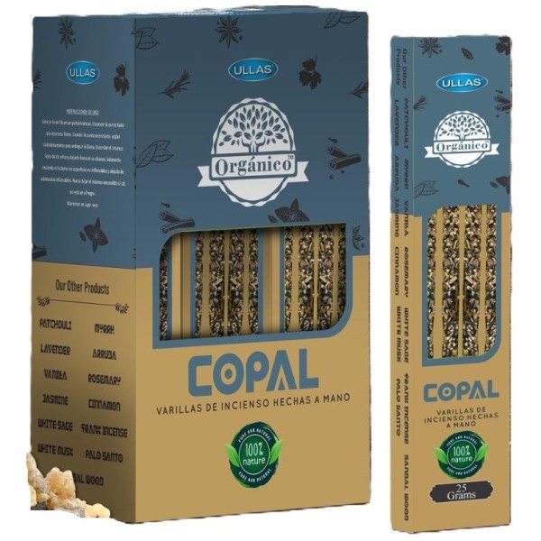 Bâtonnets d'Encens naturel COPAL (boîte de 300 gr)