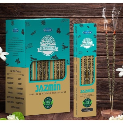 Bâtonnets d'Encens naturel JASMIN (boîte de 300 gr)