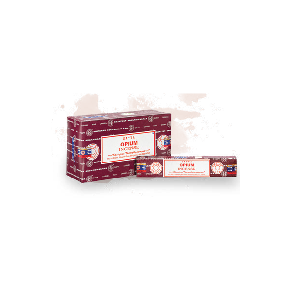 Batônnets Encens SATYA BLACK OPIUM (boîte de 180 gr)